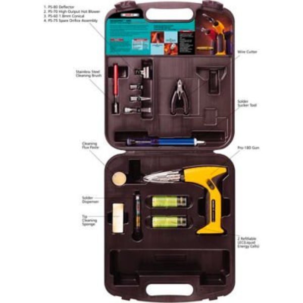 Solder - It, Inc. High Output Soldering Gun / Multi-Function Heat Tool Kit PRO-180K